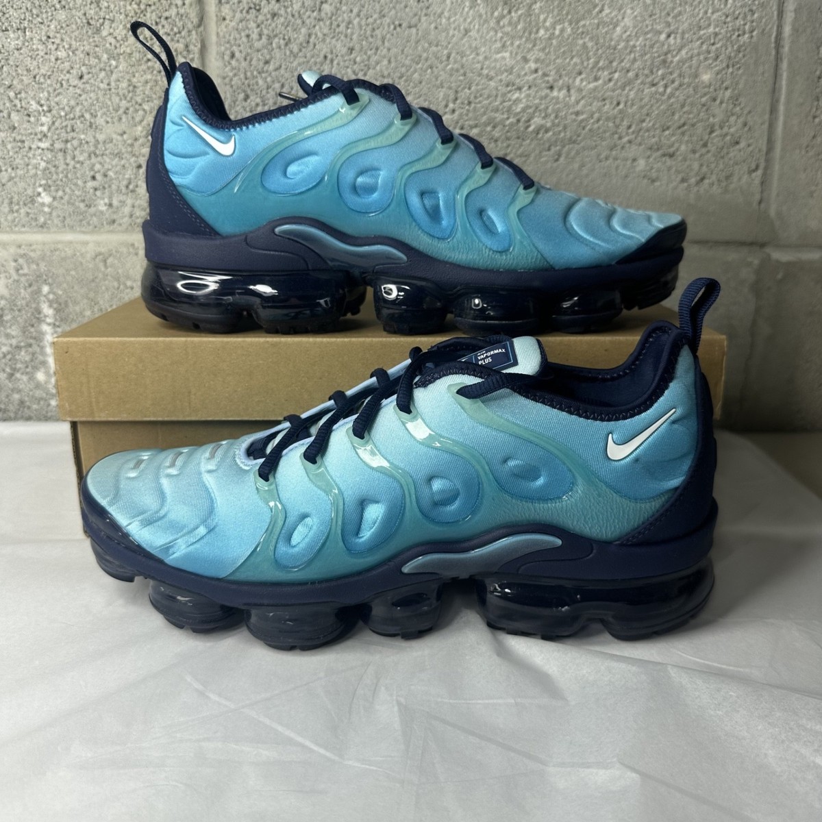 Size Nike Air VaporMax Plus Current Blue for sale online