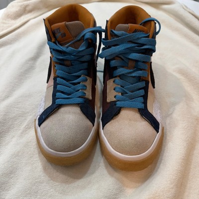 Nike SB Blazer Mid Mosaic Brown Gr. 5,5