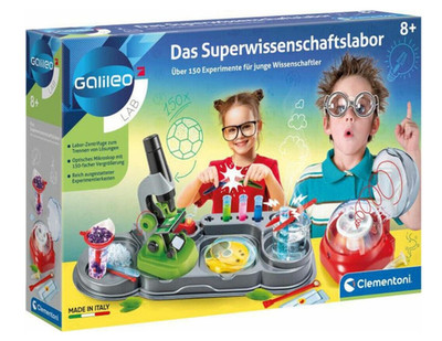 Clementoni Galileo Lab   Das Super-Wissenschafts-Labor, 150 spannende Versuche