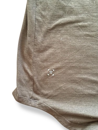 Sudadera con capucha ligera gris char LULULEMON License to Train para hombre talla L/XL* - Imagen 5 de 7