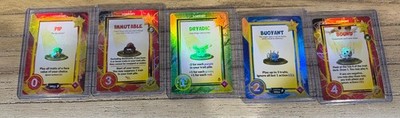Doomlings - 5 Toys - Night flower Island 1st Ed Foil NM