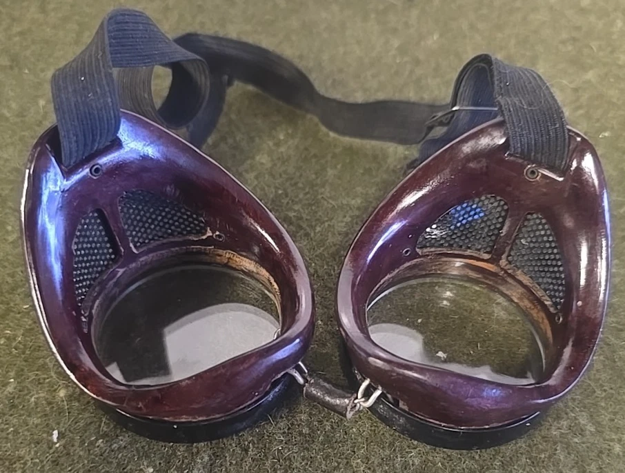 Gafas Willson Bull Dog vintage años 1910 a 1930 con caja original (RARAS) Foto 4 de 4