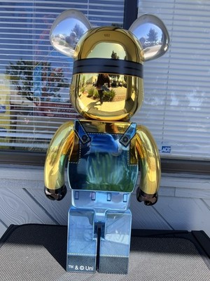 Bearbrick DAVE 1000%CHROME Ver (NO BOX) | eBay