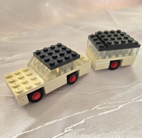 Lego 623-2, Legoland, Car + Caravan , gebraucht und vollständig - Bild 2 von 5