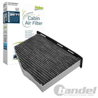 Valeo AKTIVKOHLE-INNENRAUMFILTER Passend FüR Audi A3 Q3 TT Seat Alhambra Altea L