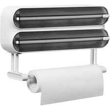 Frischhaltefolie Alufolie Küchenrolle Spender Wandhalter Magnet ohne Bohren