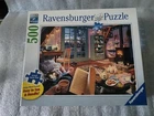 Ravensburger Cozy Retreat 500 Large Format Piece Jigsaw Puzzle Steve Crisp