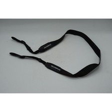 Olympus Camera Neck Shoulder Strap Black Nylon SLR DSLR Mirrorless Vintage Style