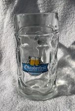 Octoberfest At Anheuser-Busch Dimple Pattern Glass Stein