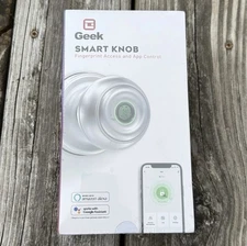 Geek Smart Knob Fingerprint Access Door Handle App Control iOS Android K01-02