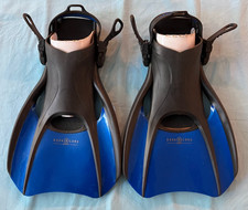 Aqua Lung Sport Bolt Fins Blue/Black Size Men's Large 10-13