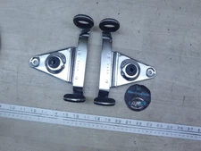 1982 Suzuki GS650GL GS650 S20969) chrome front fork ears headlight mounts set