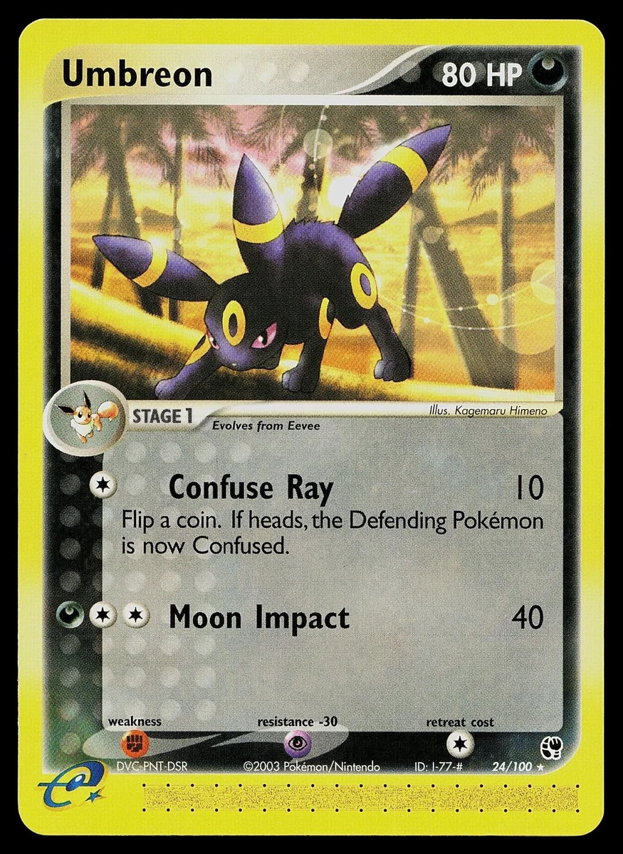 umbreon stage 1 pokemon card Umbreon Pokémon Individual Cards for sale