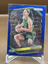 2025 Panini Prizm WNBA #38 Sue Bird Blue Velocity Prizms