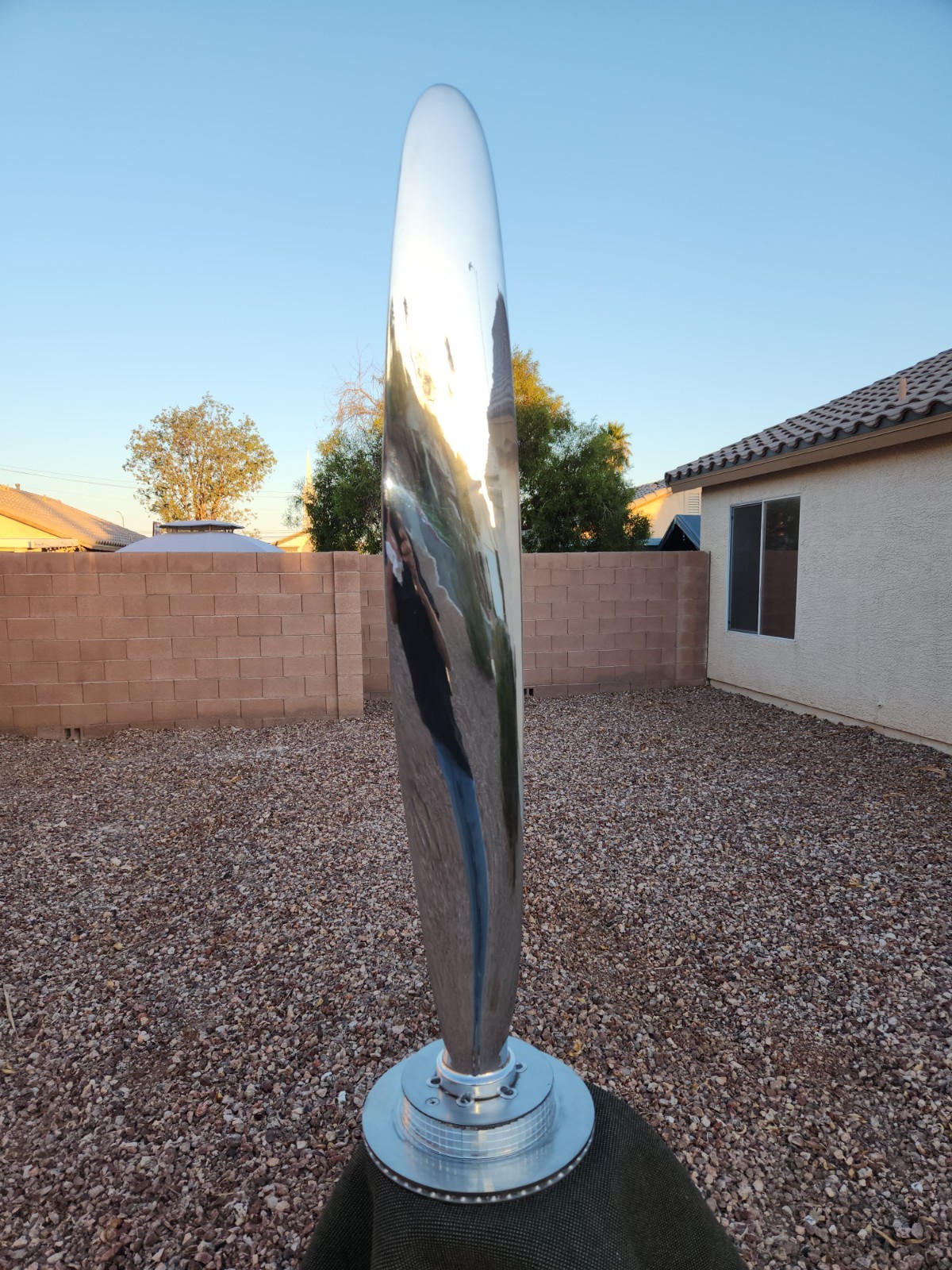 POLISHED HARTZELL PROPELLER ART/DECOR