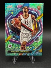 2023-24 Topps Cosmic Chrome Rayan Rupert #188 Aqua Equinox Refractor /149 (RC) C