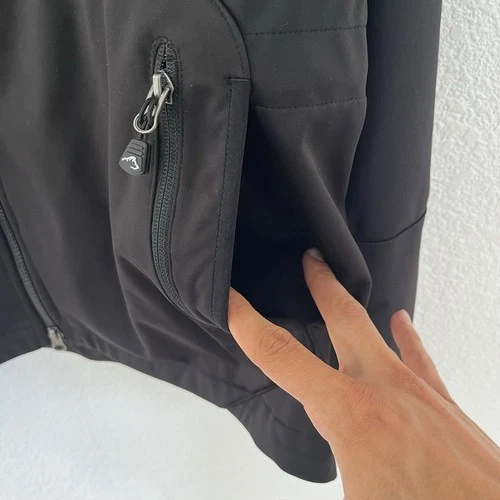 Arrak Outdoor AKKA Mens XL Softshell Jacket WP-3000 Black Sweden image 6