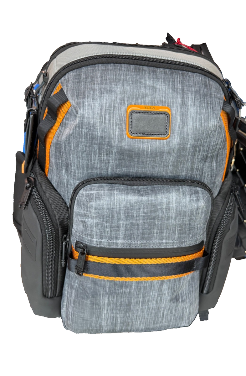 NEW Tumi ALPHA BRAVO NAVIGATION 16.0” Laptop Backpack - STEEL with