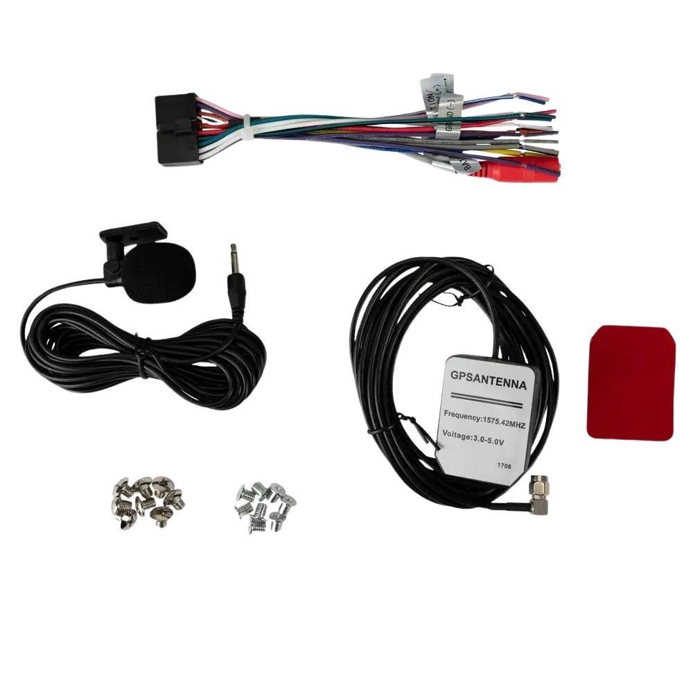 Jensen CAR723W-CAM 7" Double-DIN Digital Multimedia with Backup Camera