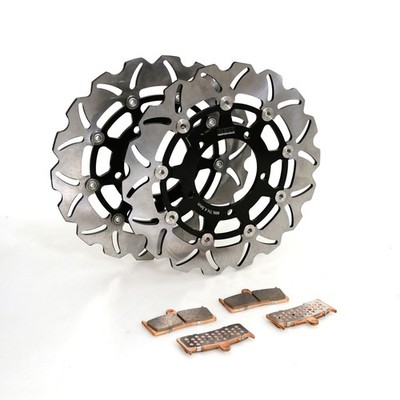 Rezo/EBC Front Brake Disc/Pad (Kit) for Suzuki GSF 1250 S Bandit 07-16