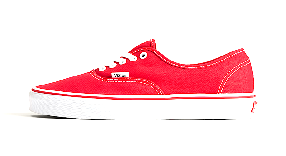 Vans Authentic Shoe Red – Unisex Classic Canvas VN000EE3RED  display picture 2