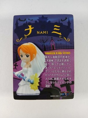 Nami - One Piece mini card (2008 Japan) Thriller Bark Story
