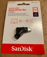 SanDisk 512GB Ultra Dual Drive Go USB Type-C Flash Drive - SDDDC3-512G-A46