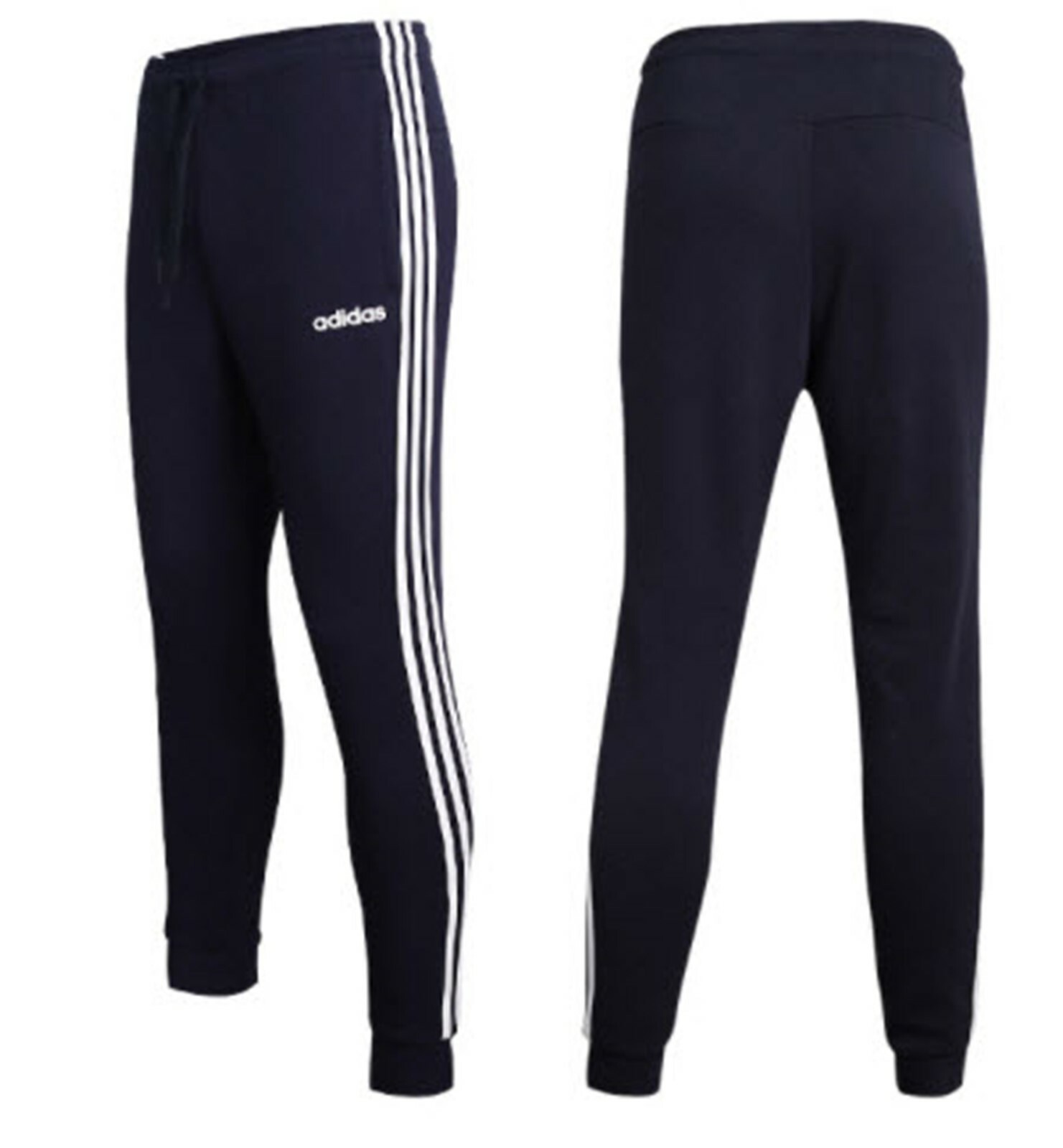 Adidas Men Essentials 3S Pants Training INK Running Tapered Sweat-Pant  DU0497 | eBay