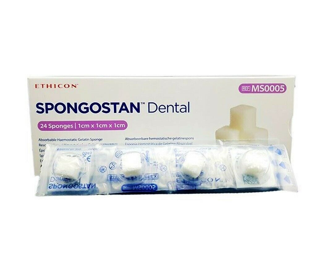 Buy Ethicon Spongostan Dental Absorbable Hemostatic Gelatin Sponge 24