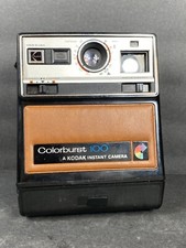 ColorBurst 100 A Kodak Instant Camera Leather Wrapped Style Front