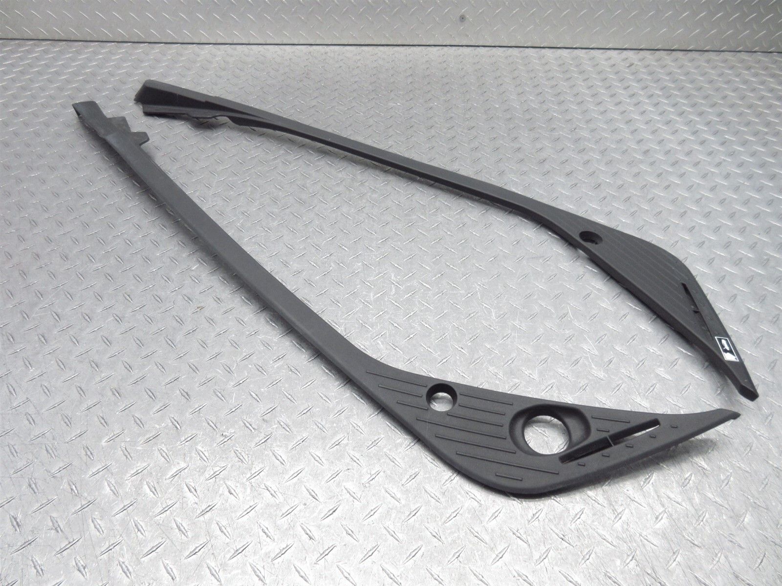 2008 Ferrari F430 Spider Front Trunk Bonnet Compartment Surround Trim Panel Pair