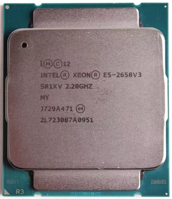 Intel Xeon E5-2658 v3 (SR1XV) 12-Core 2.20GHz 30Mb Cache LGA2011 105W - Image 2 of 3