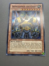 Yu-Gi-Oh! Ironhammer The Giant Super Rare 1st Edition HA07-EN034 HP