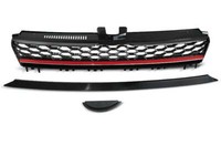KüHlergrill VW Golf 7 13-17 GTI Look Rot