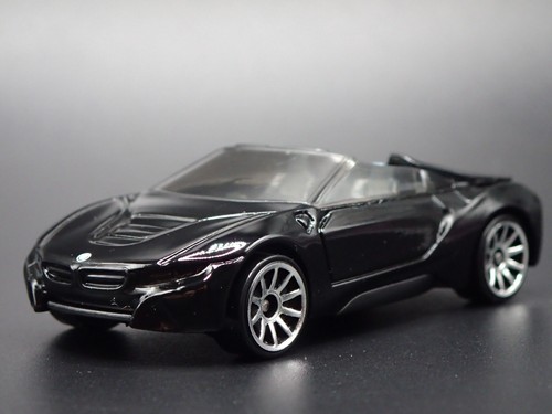 2018-2020 BMW i8 Roadster Negro 1:64 Escala Coleccionable Maqueta Coche Modelo