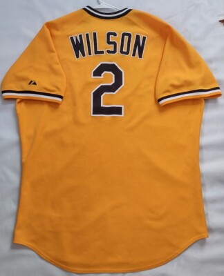 VTG RARE MAJESTIC PITTSBURGH PIRATES #2 JACK WILSON BASEBALL
