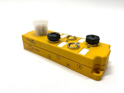 Turck VB 403M-NX5-FS8 Multibox Junction Box (4) 3 Pin F, (1) 8 Pin M U0927-76