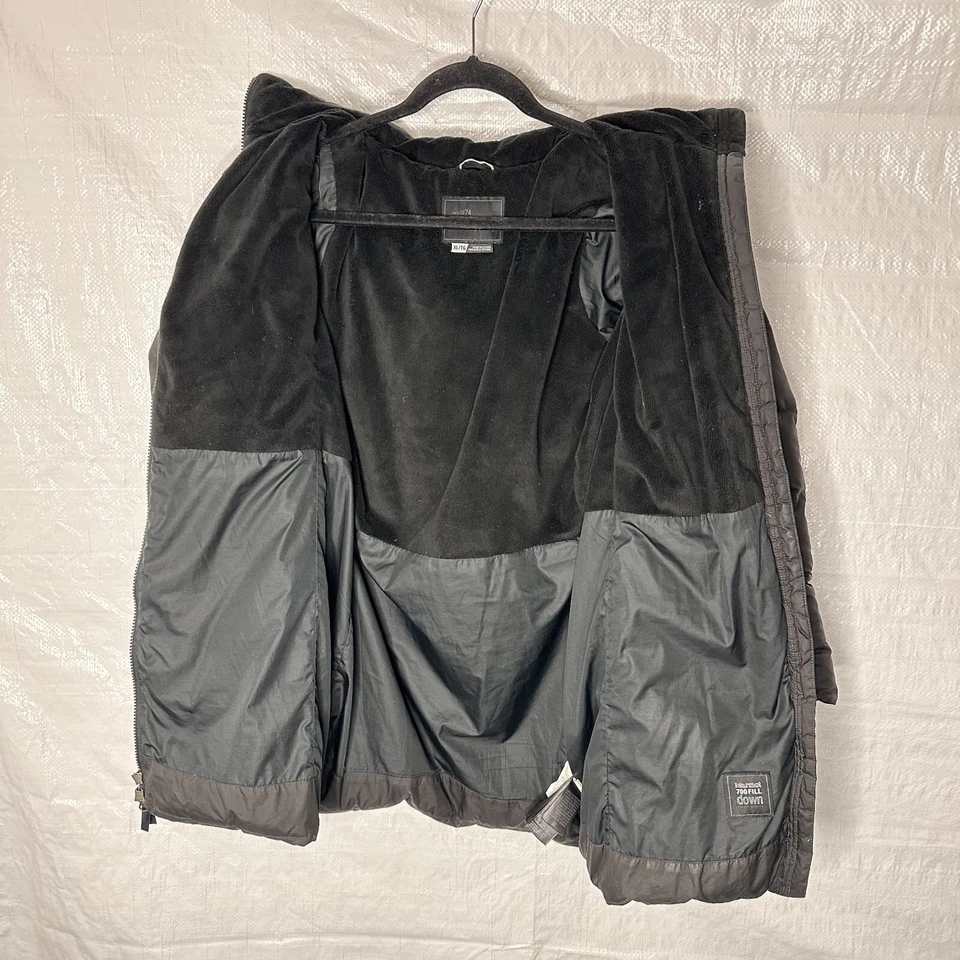 Marmot Puffer Jacket Girls XL Black 700 Fill Down Long Sleeve Full Zip Hooded - Image 3 of 4