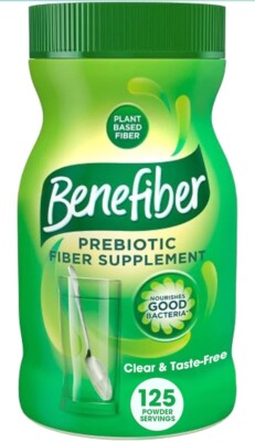 Benefiber Healthy Shape Prebiotic Fiber Powder for Digestive Health, 17.6 Oz