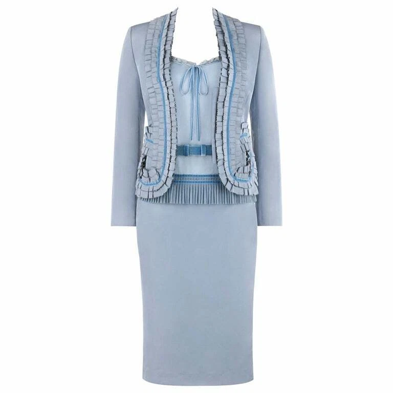 Alexander McQUEEN F W 2005 ""L'uomo che sapeva troppo"" set tuta giacca 4 pz