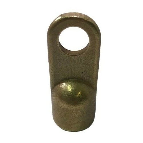 2 Schwerlast 4/0 AWG Stärke Messing 1/2" Loch Ring Batterie Draht Kabel Terminal Kabelschuhe - Bild 2 von 6