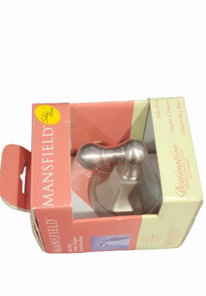 Mansfield Destination Bath Collections Brainerd Bata Gancho Latón Sólido Foto 4 de 4