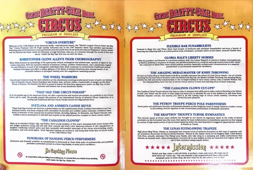 1997 Circus Souvenir Program Magazine Clyde Beatty Cole Bros Circus Vintage - Picture 8 of 14