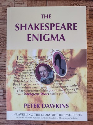 NEW SIGNED VERSION!  Shakespeare Enigma : Unravelling the Story of the Two Poets