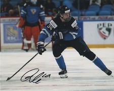 Team Finland Rasmus Kupari Signed Autographed 8x10 IIHF Photo COA #11