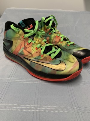 lebron 11 low multicolor