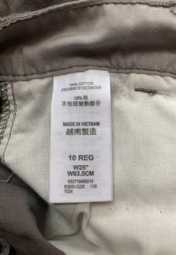 ⭐️NWT LEVI’S Boys Relaxed Cargo Shorts Gray Belted 10 Reg 25" - Picture 8 of 8