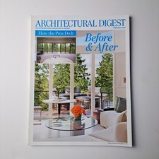 Magazine Architectural Digest February 2010 Before and After Home Renovations