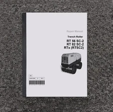 Wacker Neuson RTx RTSC2 Trench Roller Compactor Service Repair Manual