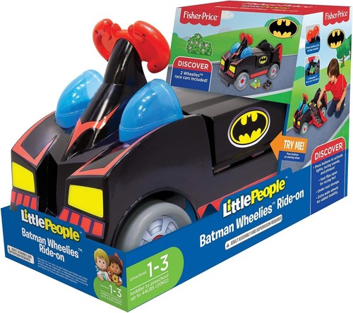 Fisher Price 78233 Licensing Batman Wheelies Ride On Little People - Picture 7 of 8